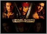 Piraci Z Karaibow Orlando Bloom, Keira Knightley, Johnny Depp, bro