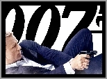 Daniel Craig, Pistolet, James Bond, Agent 007