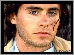 Jared Leto,zarost, niebieskie oczy