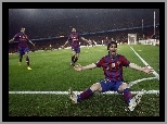 Lionel Messi, Barcelona, Radość