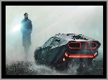 Blade Runner 2049 - Łowca androidów, Ryan Gosling, Samochód
