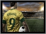 Piłkarz, Stadion, Mistrzostwa, Świata, 2014, Brazylia