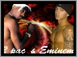 2 Pac, Eminem, Bicepsy