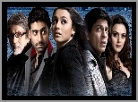 Aktorzy,Rani, Mukherjee, Preity Zinta, Shahrukh, Khan, Bollywood, Film,  Nigdy, Nie, Mów, Żegnaj