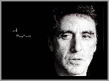 Al Pacino,twarz, ciemne, oczy