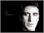 Al Pacino, twarz, ciemne, oczy, Aktor