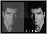 Antonio Banderas,krótkie, włosy