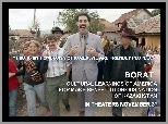 Borat, Sacha Baron Cohen, ludzie, domy