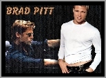 Brad Pitt,pasek, okulary