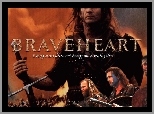 Braveheart, Mel Gibson, armia, miecz