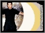Christian Bale,czarny t-shirt