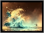 Cyril Rolando, Mężczyzna, Fala