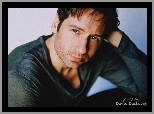 David Duchovny,ciemna bluzka