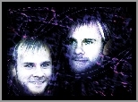 Dominic Monaghan,jasne włosy, grzywka