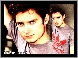 Elijah Wood,t-shirt, adidas