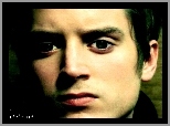 Elijah Wood,twarz, zielone oczy
