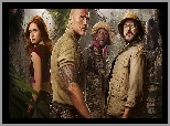 Film, Jumanji Następny Poziom, Jumanji The Next Level, Aktor, Dwayne Johnson, Aktorka, Karen Gillan, Kevin Hart, Jack Black