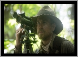 Film, Zaginione miasto Z, The Lost City of Z, Aktor, Charlie Hunnam,  Dżungla, Kapelusz, Luneta