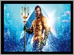 Film, Aquaman, Aktor, Jason Momoa, Trójząb