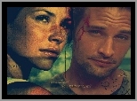 Serial, Lost, Zagubieni, Josh Holloway, Evangeline Lilly