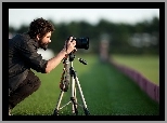 Fotograf, Aparat, Fotograficzny, Statyw