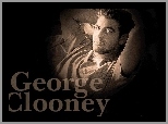 George Clooney,ciemne włosy