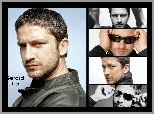 Gerard Butler,okulary, twarz