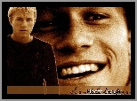Heath Ledger,białe zęby, uśmiech