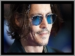 Johnny, Depp, Okulary, Aktor