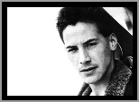 Keanu Reeves,krótkie włosy