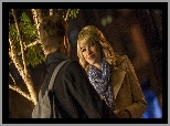 Kobieta, Emma Stone, Mężczyzna, Makijaż, Rozmowa