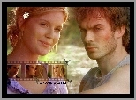 Filmy Lost, Ian Somerhalder, Maggie Grace, stokrotka