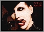 Marilyn Manson, Język, Zęby, Czarna, Rękawiczka