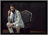 Mężczyzna, Aktor, James Purefoy, Fotel