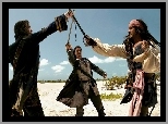 piraci_z_karaibow_2, Orlando Bloom, Johnny Depp, szabla, piraci