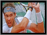Rafael Nadal, Tenis, Grafika