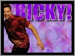 Ricky Martin, Bordowa, Koszula