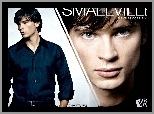 Tajemnice Smallville, Tom Welling, twarz, koszula, elegancki