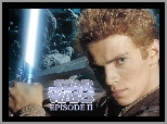 Star Wars, Hayden Christensen, gruzy, laser