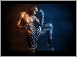 Trening, Stuka walki Muay Thai, Samuel Andoche, Tatuaż