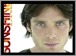 Sunshine, Cillian Murphy, twarz, oczy, napis