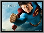 Superman Returns, Brandon Routh, leci, pięść