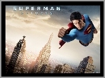 Superman Returns, Brandon Routh, miasto, wieżowce
