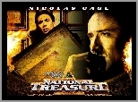 National Treasure 1, Nicolas Cage, obrazy, stare, pismo