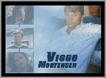 Viggo Mortensen,koszula w krate