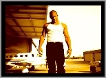 Vin Diesel,biała koszulka
