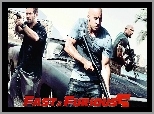 Vin Diesel, Paul Walker, Broń, Strzelanina