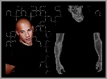 Vin Diesel,czarny strój
