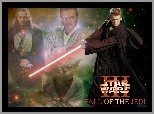 Star Wars, Hayden Christensen, postacie, laser, gwiazdy