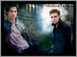 Pamitniki wampirw, The Vampire Diaries, Ian Somerhalder, Paul Wesley